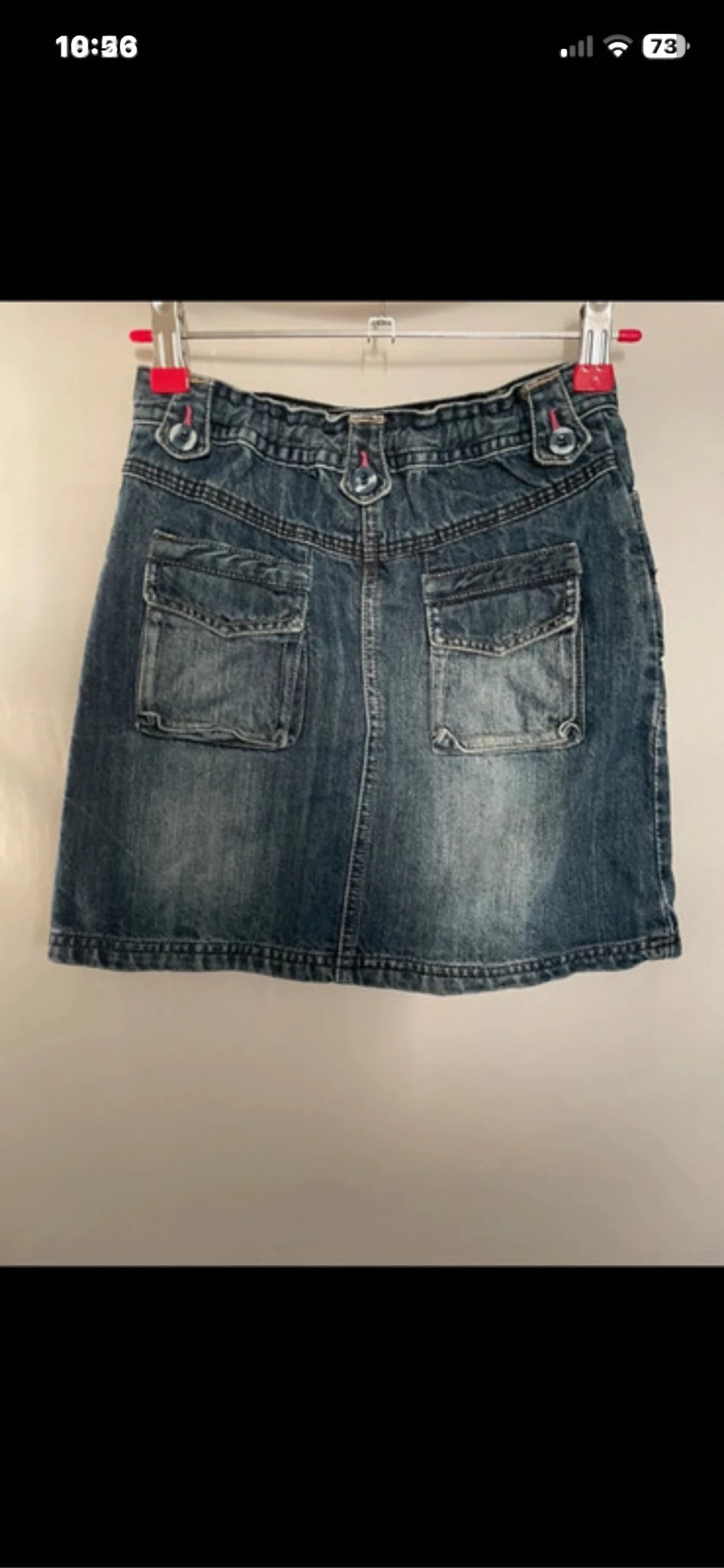 Saia jeans tamanho 8 anos – photo 2